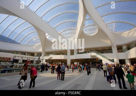 Grand Central Concourse, Birmingham New Street Station, Birmingham, West Midlands, England, Vereinigtes Königreich, Europa Stockfoto