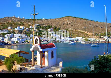 Panteli, Leros, Dodekanes, griechische Inseln, Griechenland, Europa Stockfoto