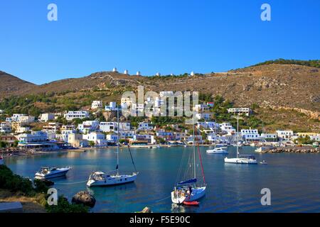 Panteli, Leros, Dodekanes, griechische Inseln, Griechenland, Europa Stockfoto