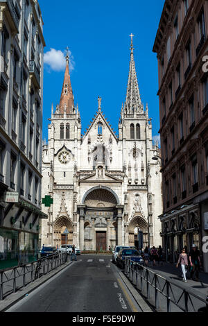 Kirche Saint-Nizier, Lyon, Rhone, Frankreich, Europa Stockfoto