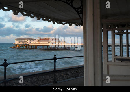 Eine Ansicht von Cromer Pier, Norfolk, England, Vereinigtes Königreich, Europa Stockfoto