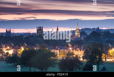 Oxford aus South Park, Oxford, Oxfordshire, England, Vereinigtes Königreich, Europa Stockfoto