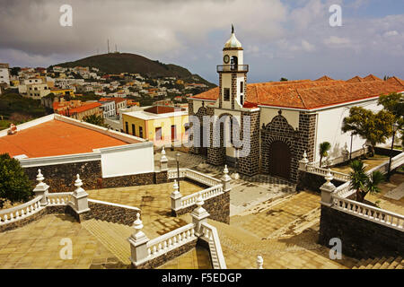 Iglesia Santa Maria De La Concepcion, Valverde, El Hierro, Kanarische Inseln, Spanien, Europa Stockfoto