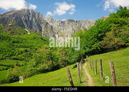 Fuente De, Picos de Europa, Parque Nacional de Los Picos de Europa, Asturien, Kantabrien, Spanien, Europa Stockfoto