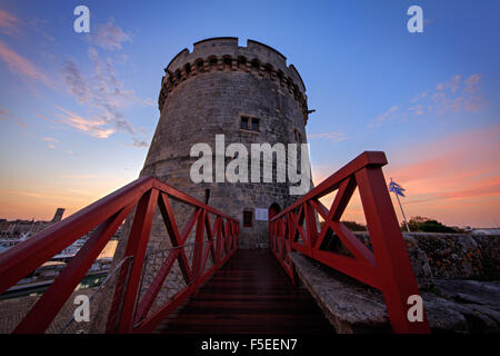 Tour de la Chaine, La Rochelle, Charente-Maritime, Pitou-Charentes, Frankreich Stockfoto