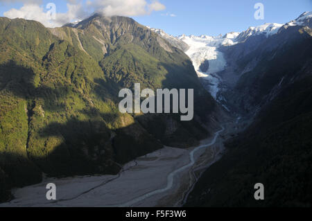 Fox Glacier, Südinsel, Neuseeland Stockfoto