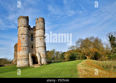 Donnington Castle; Newbury; Berkshire; UK Stockfoto