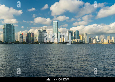 Brickell finanzieller Bezirk - Miami, Florida Stockfoto