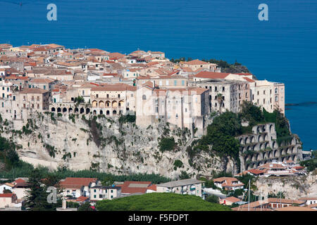 Tropea in Kalabrien in Süditalien Stockfoto