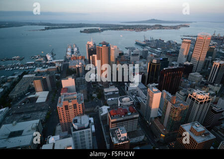 Luftaufnahme von Auckland, Neuseeland Stockfoto