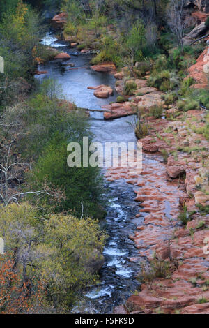 erkunden Sie die schöne Oak Creek Canyon Region von Sedona, Arizona Stockfoto