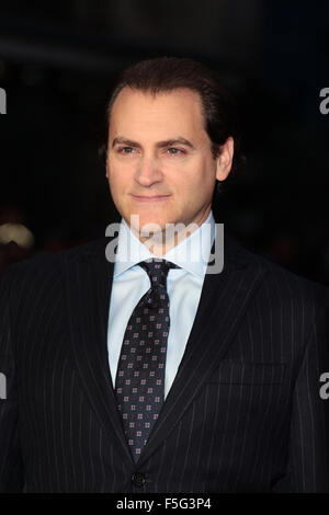 London, UK, 18. Oktober 2015: Michael Stuhlbarg besucht die Premiere von Steve Jobs und closing Night Gala, 59. BFI London Film Festiv Stockfoto