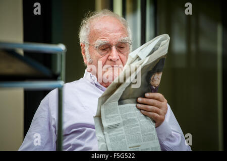 Potsdam, Deutschland, Martin Walser, Schriftsteller, auf der beleuchteten: Potsdam 2015 Stockfoto