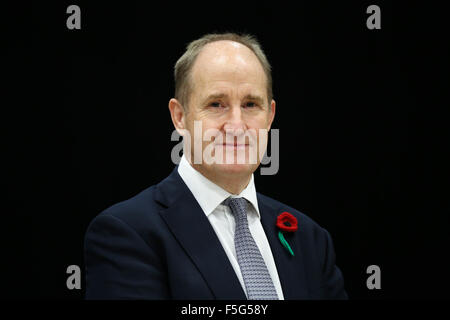 Kevin hollinrake, einem britischen konservativen Politiker und Mitglied des Europäischen Parlaments für thirsk und malton. Stockfoto