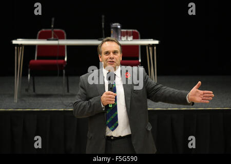 Neil Parish, Mitglied des Europäischen Parlaments für Tiverton und Honiton und Vorsitzender des "House of Commons" Umwelt, Ernährung und ländliche Affa Stockfoto