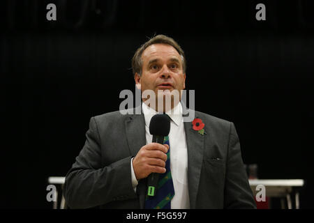 Neil Parish, Mitglied des Europäischen Parlaments für Tiverton und Honiton und Vorsitzender des "House of Commons" Umwelt, Ernährung und ländliche Affa Stockfoto