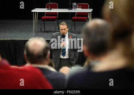 Neil Parish, Mitglied des Europäischen Parlaments für Tiverton und Honiton und Vorsitzender des "House of Commons" Umwelt, Ernährung und ländliche Affa Stockfoto