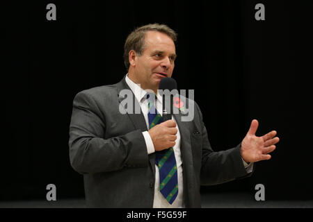 Neil Parish, Mitglied des Europäischen Parlaments für Tiverton und Honiton und Vorsitzender des "House of Commons" Umwelt, Ernährung und ländliche Affa Stockfoto