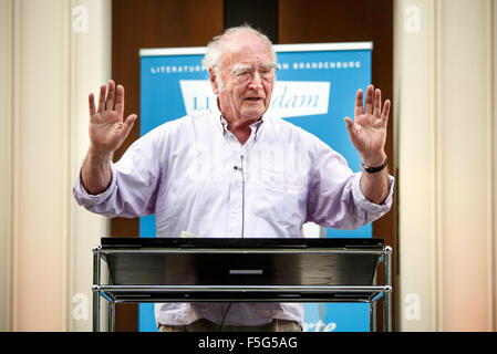 Potsdam, Deutschland, Martin Walser, Schriftsteller, auf der beleuchteten: Potsdam 2015 Stockfoto