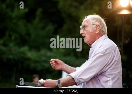 Potsdam, Deutschland, Martin Walser, Schriftsteller, auf der beleuchteten: Potsdam 2015 Stockfoto