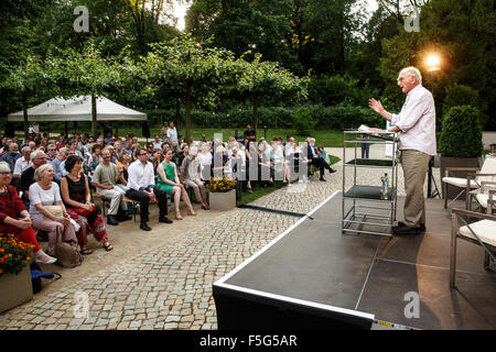Potsdam, Deutschland, Martin Walser, Schriftsteller, auf der beleuchteten: Potsdam 2015 Stockfoto
