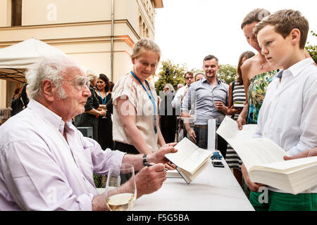 Potsdam, Deutschland, Martin Walser, Schriftsteller, auf der beleuchteten: Potsdam 2015 Stockfoto