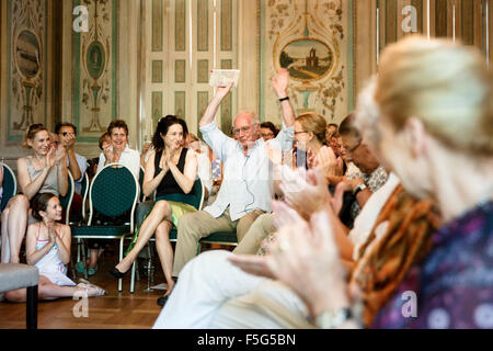 Potsdam, Deutschland, Martin Walser, Schriftsteller, auf der beleuchteten: Potsdam 2015 Stockfoto