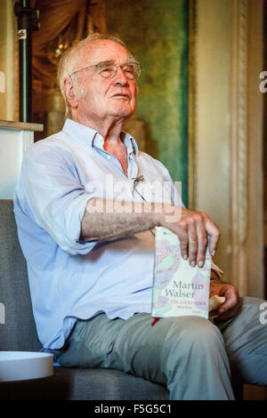 Potsdam, Deutschland, Martin Walser, Schriftsteller, auf der beleuchteten: Potsdam 2015 Stockfoto