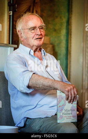 Potsdam, Deutschland, Martin Walser, Schriftsteller, auf der beleuchteten: Potsdam 2015 Stockfoto