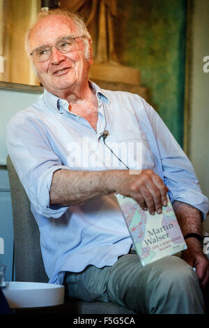 Potsdam, Deutschland, Martin Walser, Schriftsteller, auf der beleuchteten: Potsdam 2015 Stockfoto