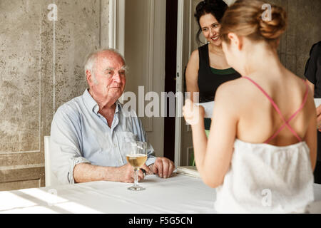 Potsdam, Deutschland, Martin Walser, Schriftsteller, auf der beleuchteten: Potsdam 2015 Stockfoto