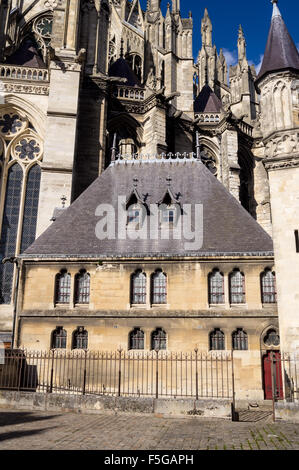 Notre-Dame Kathedrale, Amiens, Somme, Picardie, Frankreich Stockfoto