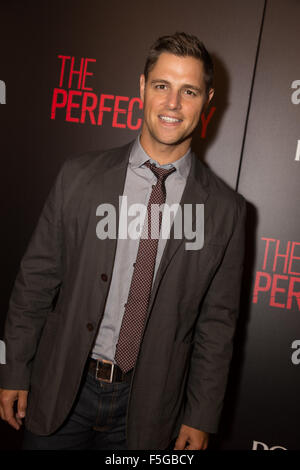 "Der perfekte Mann" Premiere - Arrivals Featuring: Sam Page Where: Beverly Hills, Kalifornien, USA bei: 02 Sep 2015 Stockfoto