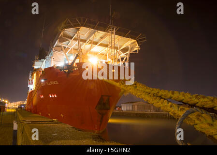 DSV-Allianz Tauchboot im Besitz von Nimrod Meer Vermögenswerte Stockfoto