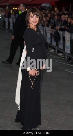 Die Weltpremiere von "Legend" im Odeon Leicester Square - Ankünfte mit statt: Charlotte Riley Where: London, Vereinigtes Königreich bei: 03 Sep 2015 Stockfoto