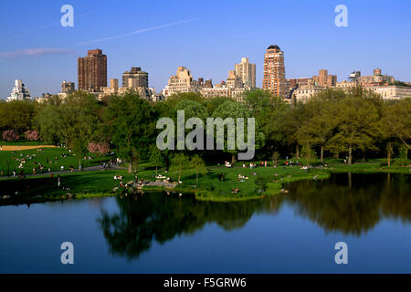 USA, New York City, Central Park Stockfoto