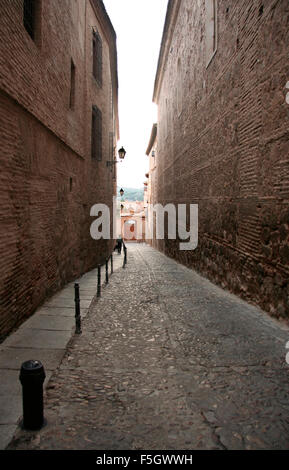 Gassen in der alten Stadt von Toledo, Spanien Stockfoto