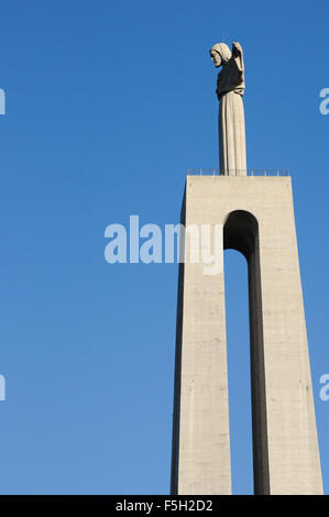 Cristo Rei Jesus Christus Statue Denkmal in Almada Lissabon Portugal Stockfoto