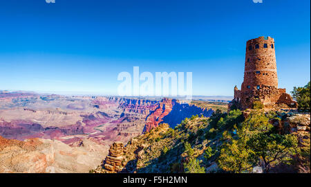 Grand Canyon Desert View Watchtower, Arizona, USA. Stockfoto