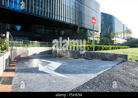 Professional verwenden Auto Werbung backplate Stockfoto