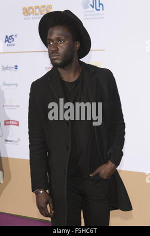 Deutscher Radiopreis 2015 (German Radio Award 2015) im Schuppen 52.  Mitwirkende: Kwabs wo: Hamburg, Deutschland bei: 03 Sep 2015 Stockfoto
