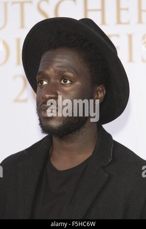 Deutscher Radiopreis 2015 (German Radio Award 2015) im Schuppen 52.  Mitwirkende: Kwabs wo: Hamburg, Deutschland bei: 03 Sep 2015 Stockfoto