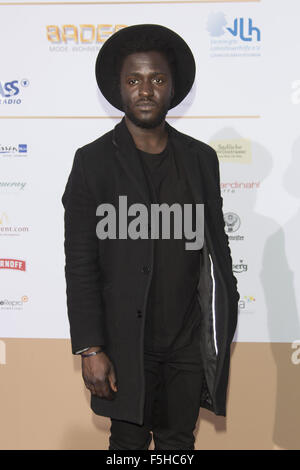 Deutscher Radiopreis 2015 (German Radio Award 2015) im Schuppen 52.  Mitwirkende: Kwabs wo: Hamburg, Deutschland bei: 03 Sep 2015 Stockfoto