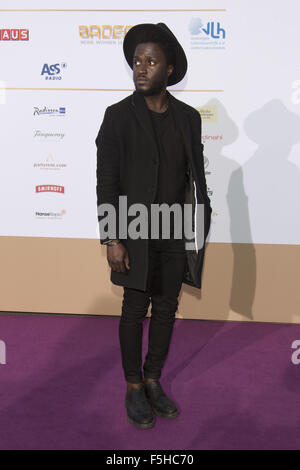 Deutscher Radiopreis 2015 (German Radio Award 2015) im Schuppen 52.  Mitwirkende: Kwabs wo: Hamburg, Deutschland bei: 03 Sep 2015 Stockfoto