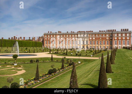 Der Privy Garden, Hampton Court Palace, Richimond upon Thames, Surrey, UK Stockfoto