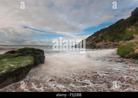 Ein Blick vom Ladye Bay Clevedon, Somerset. Stockfoto