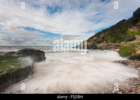 Ein Blick vom Ladye Bay Clevedon, Somerset. Stockfoto