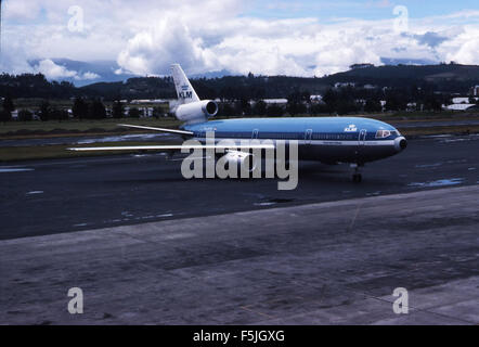 Douglas DC-10-30 kN 46553 PH-DTD KLM Quito Sep75 [RJF] Stockfoto