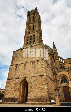 Ansicht von Limoges Kathedrale, Limoges, Limousin, Haute-Vienne, Frankreich. Stockfoto