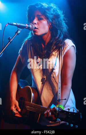 Tatiana DeMaria die live im Barfly Camden Featuring: Tatiana DeMaria Where: London, Vereinigtes Königreich bei: 03 Sep 2015 Stockfoto